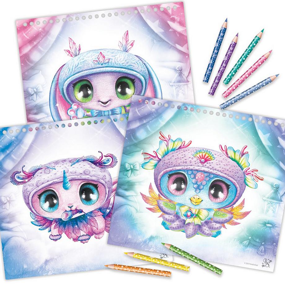 Tween Team  Sketchbook – Animoulous Pyjama Party 