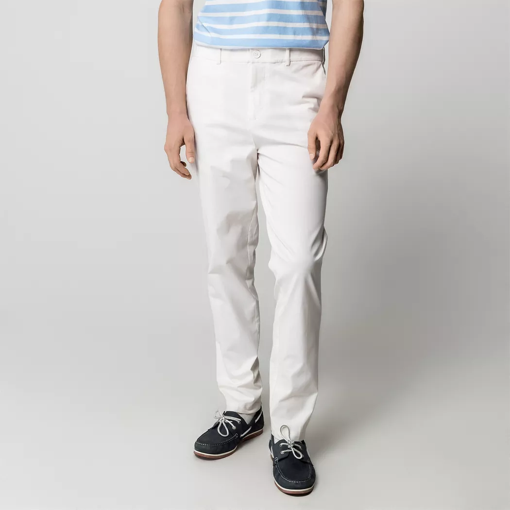 Manor Man - Chinohose, Slim Fit, für Herren, Weiss Größe W38/L32 2