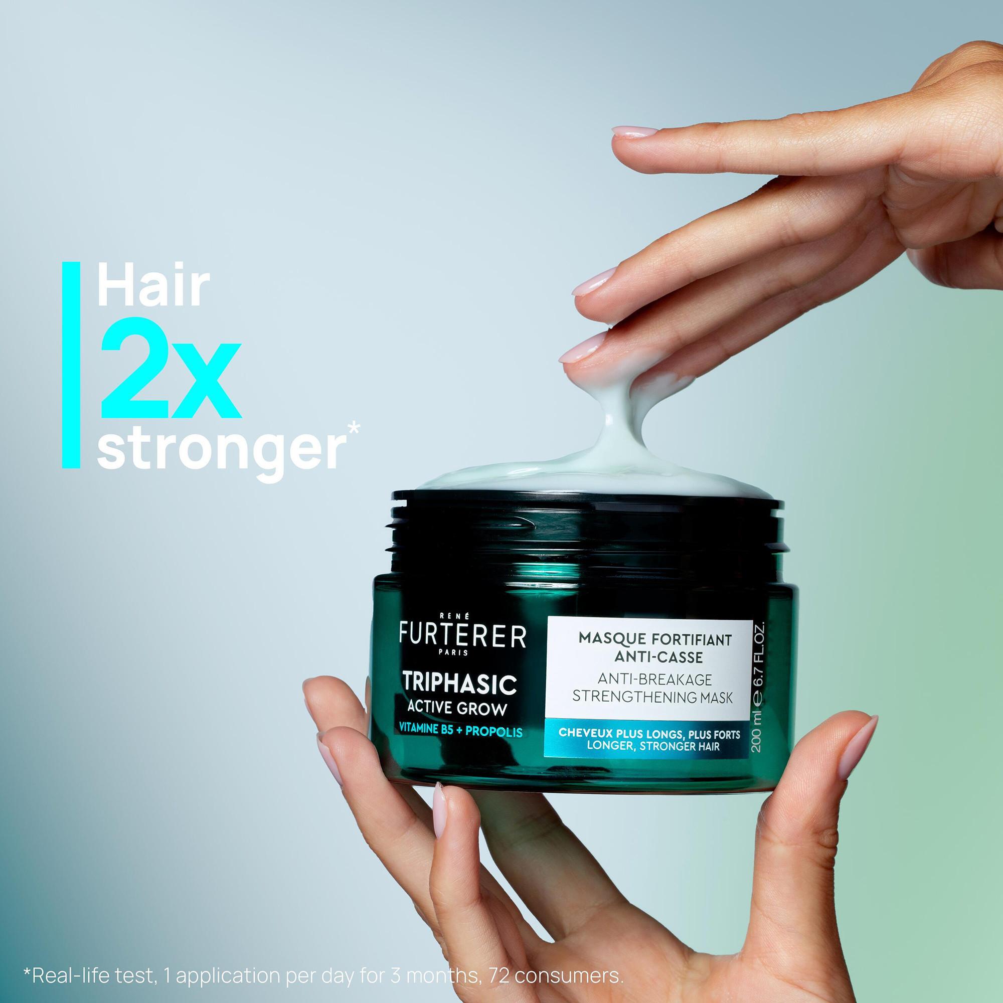 FURTERER  Triphasic Active Grow - Haarkräftigende Maske gegen Haarbruch 