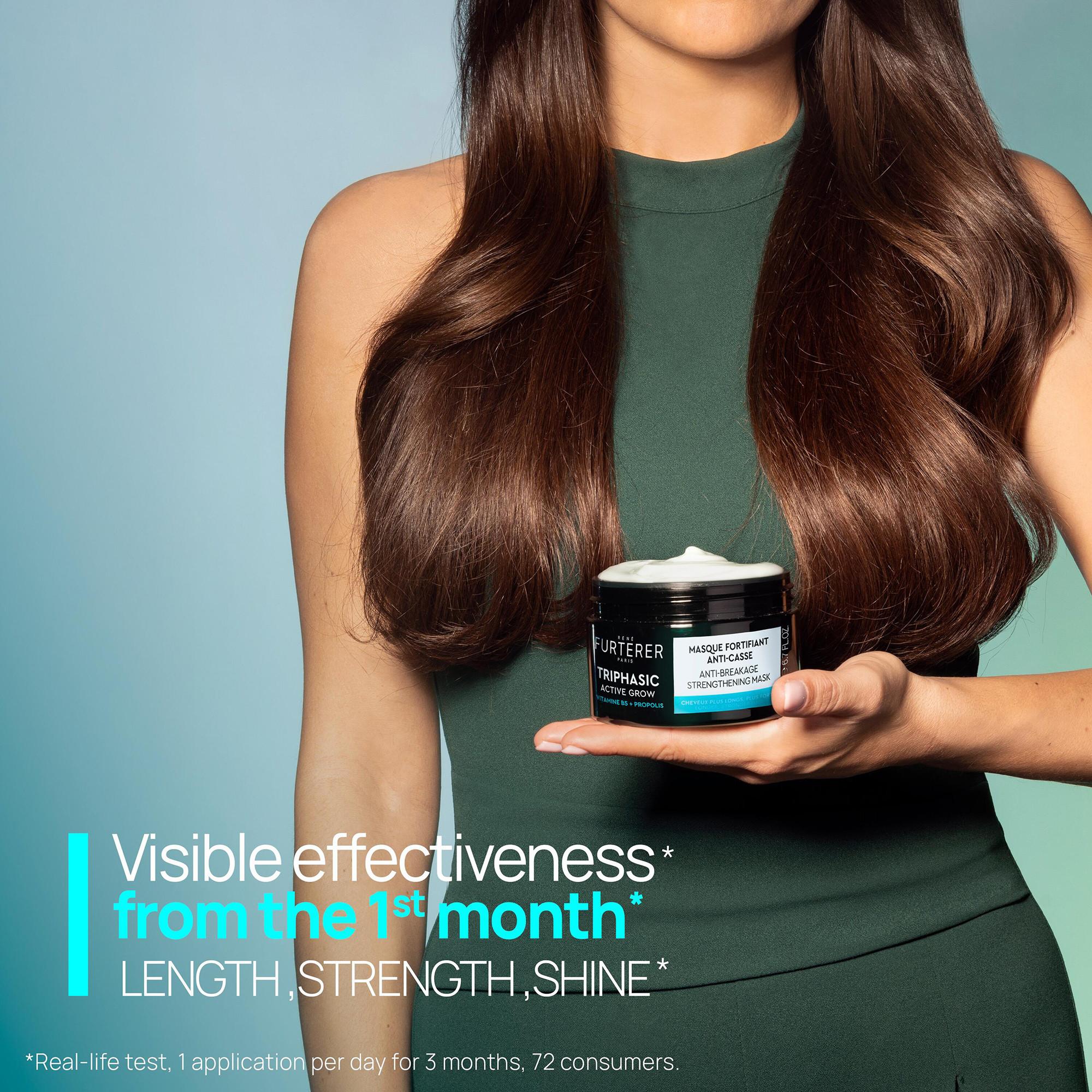 FURTERER  Triphasic Active Grow - Haarkräftigende Maske gegen Haarbruch 