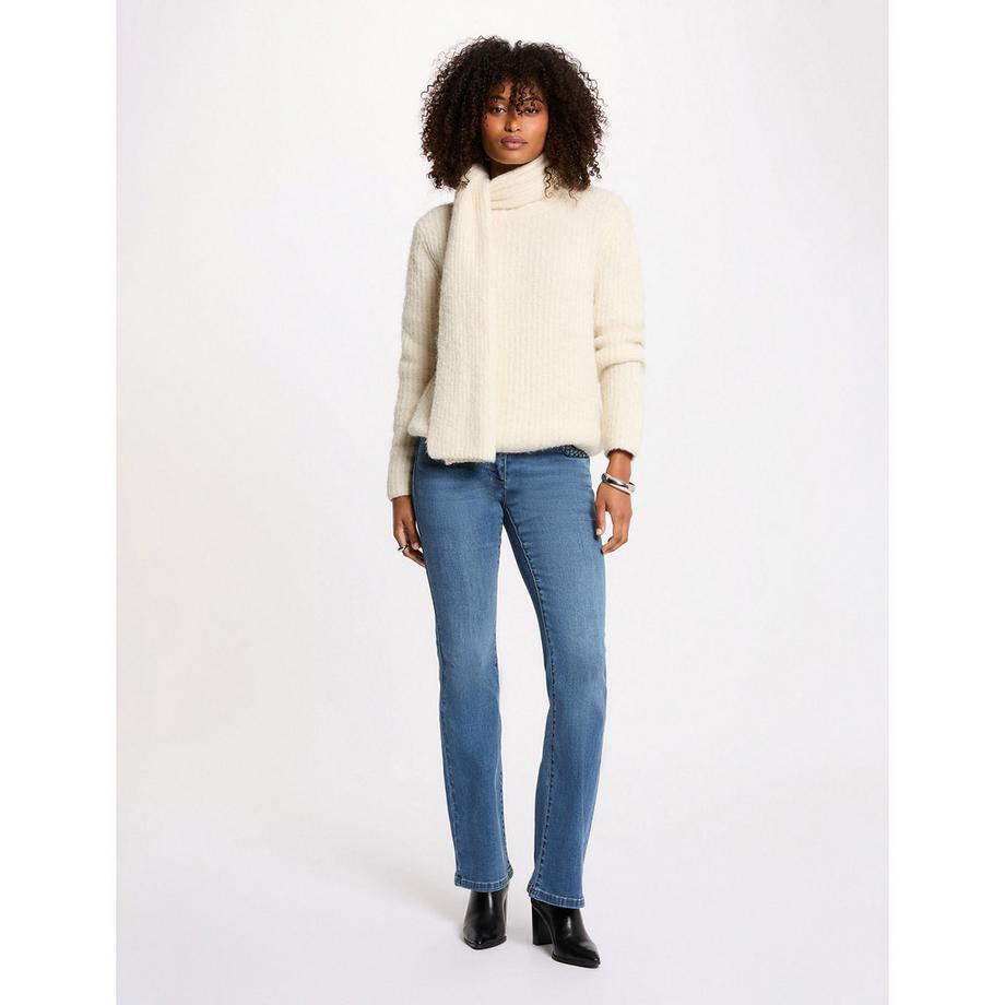 MORGAN Pullover con Sciarpa  