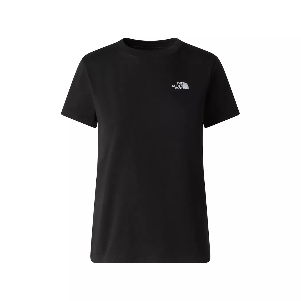 The North Face T-shirt à Manches Courtes Evolution Simple Dome TNF Black L Femme