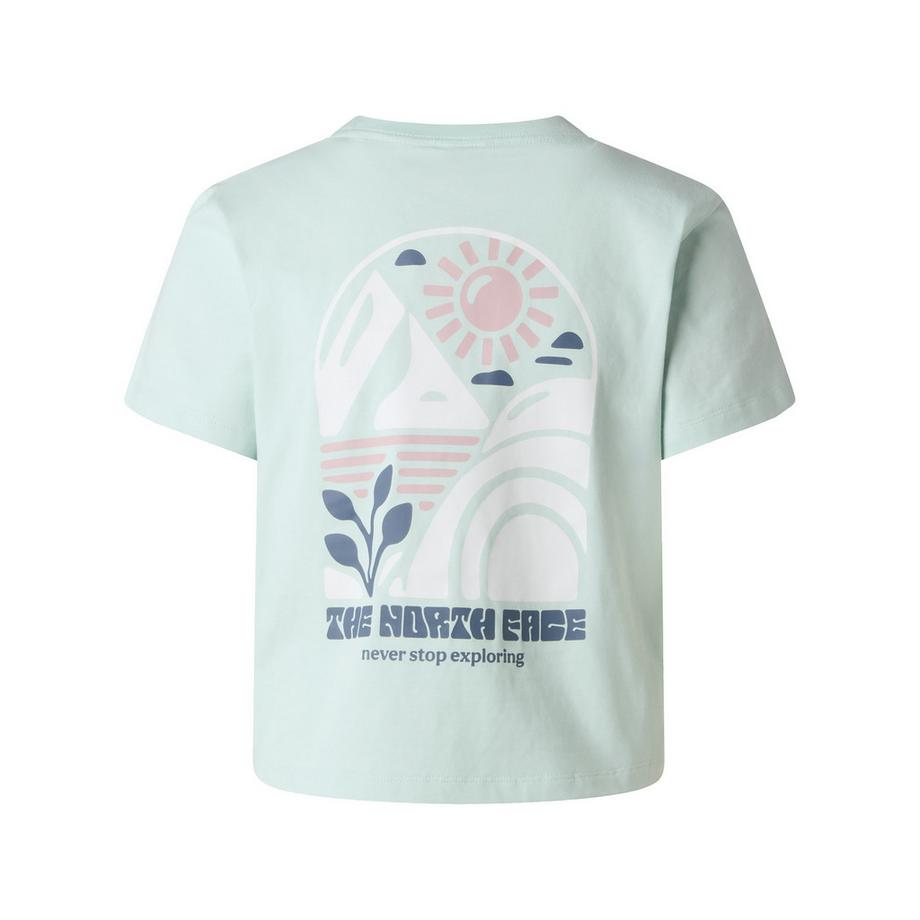 THE NORTH FACE W SUN REGULAR SHORT SLEEVE CUTIE TEE-GRA T-shirt 