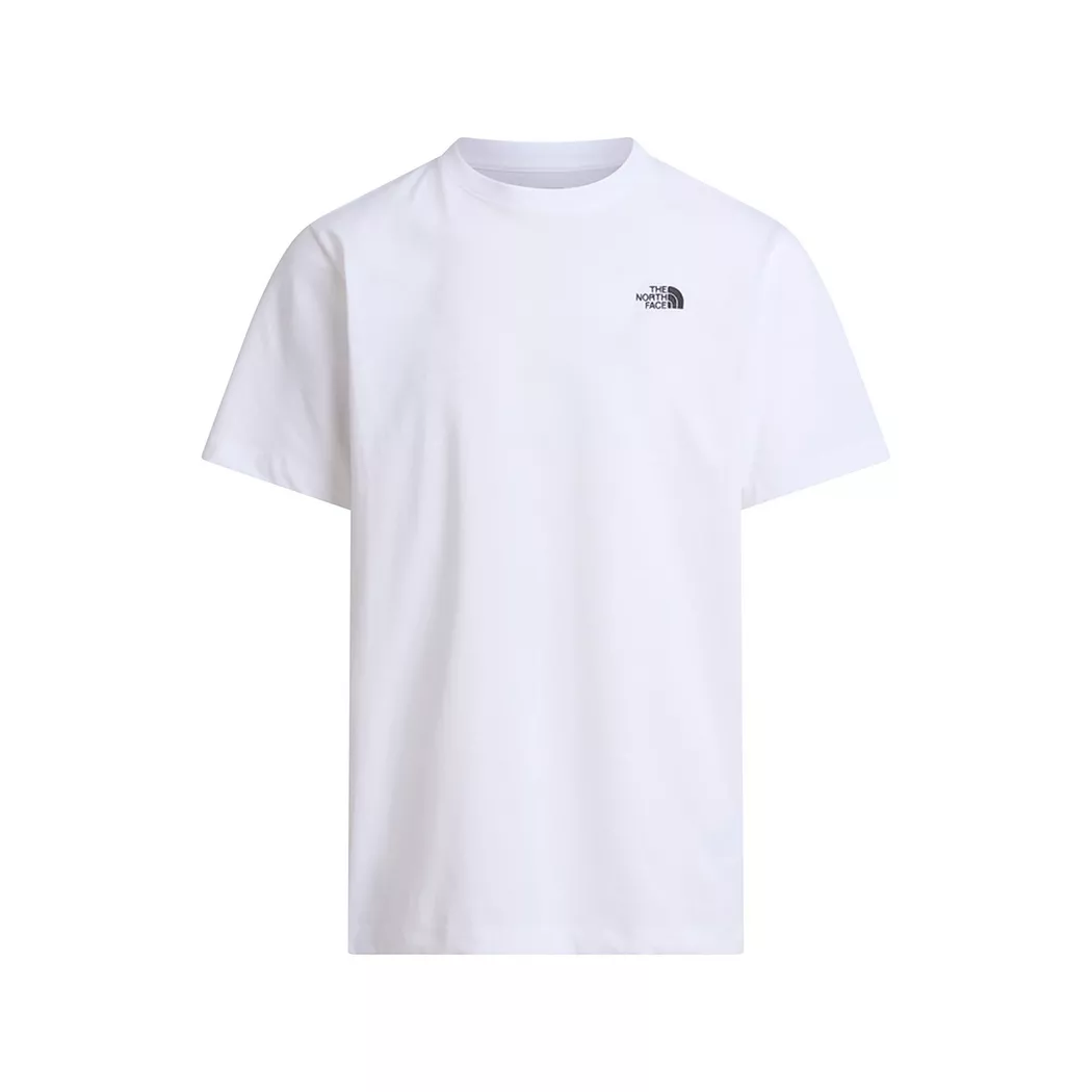 The North Face T-shirt à Manches Courtes Evolution Simple Dome TNF White 2XL Homme