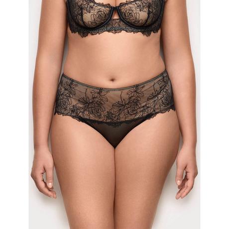 Yamamay Malena Dentelle Brodé Taille Haute Culotte  