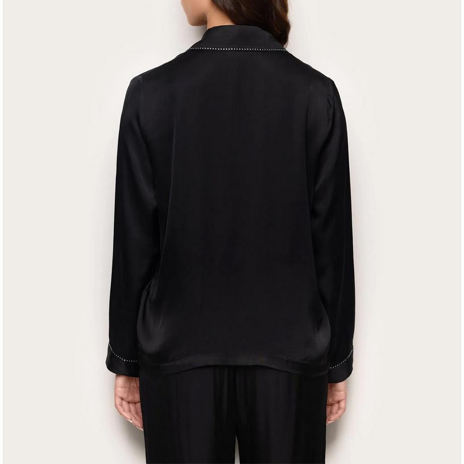 Yamamay Bright Satin Langarm Bluse  