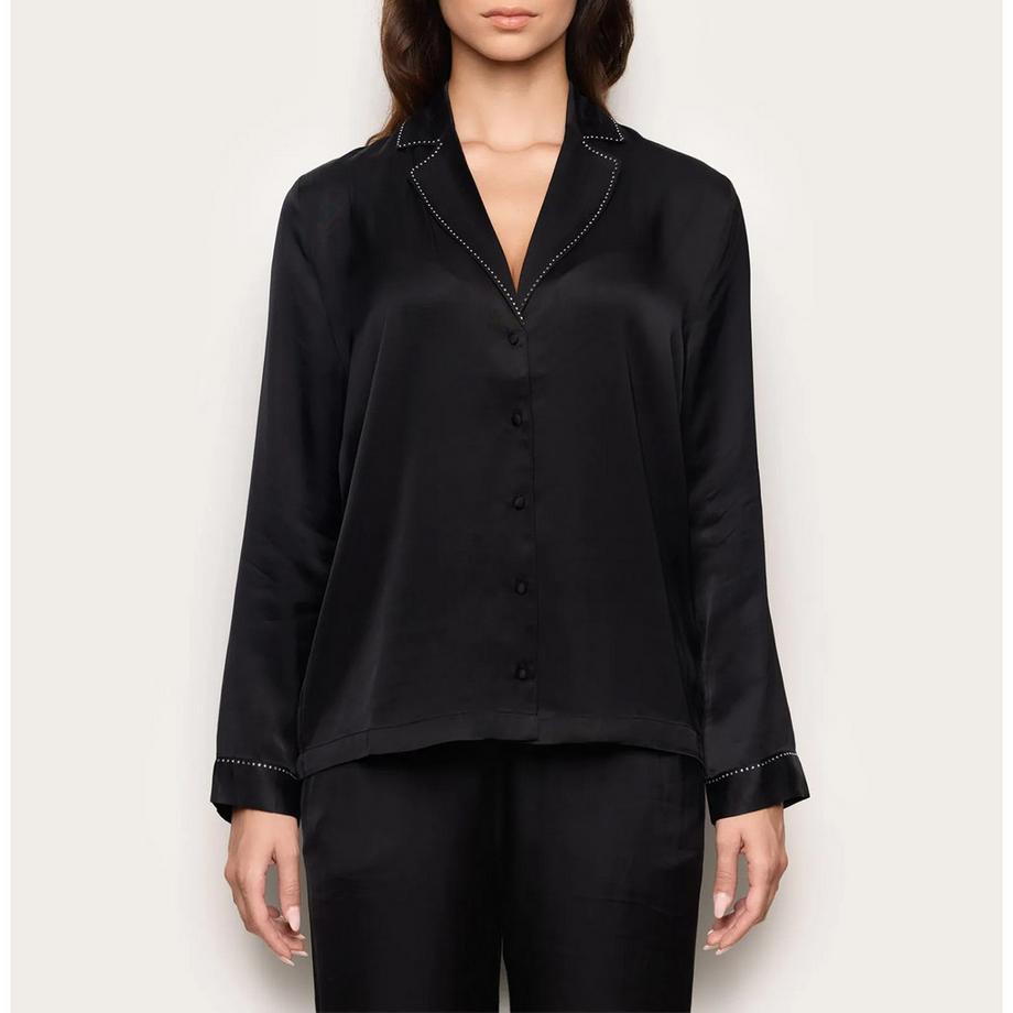 Yamamay Bright Satin Langarm Bluse  