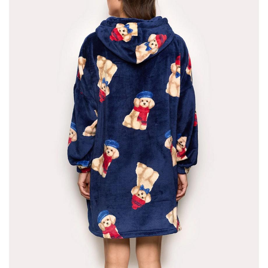 Yamamay Winter Poodle Plüsch Nachthemd  