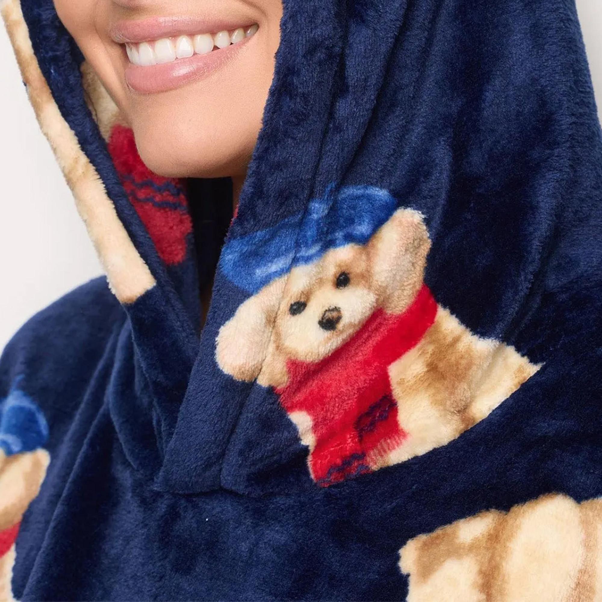 Yamamay Winter Poodle Chemise de Nuit en Peluche  