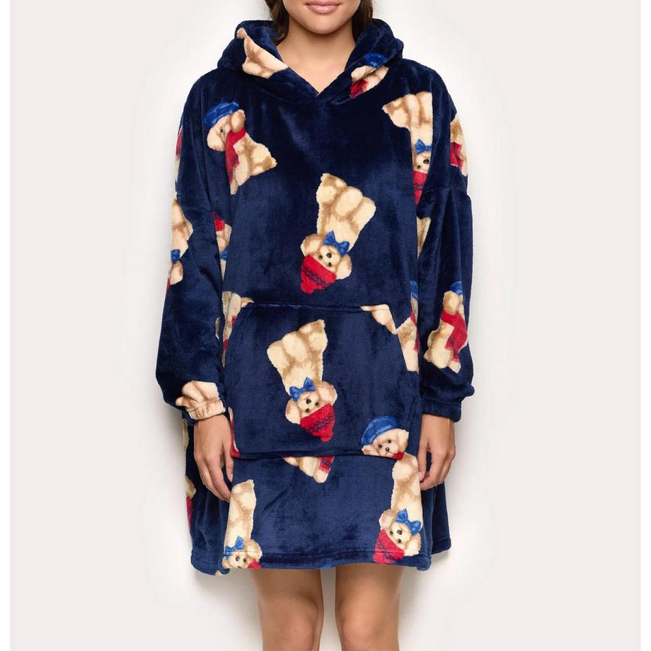 Yamamay Winter Poodle Plüsch Nachthemd  