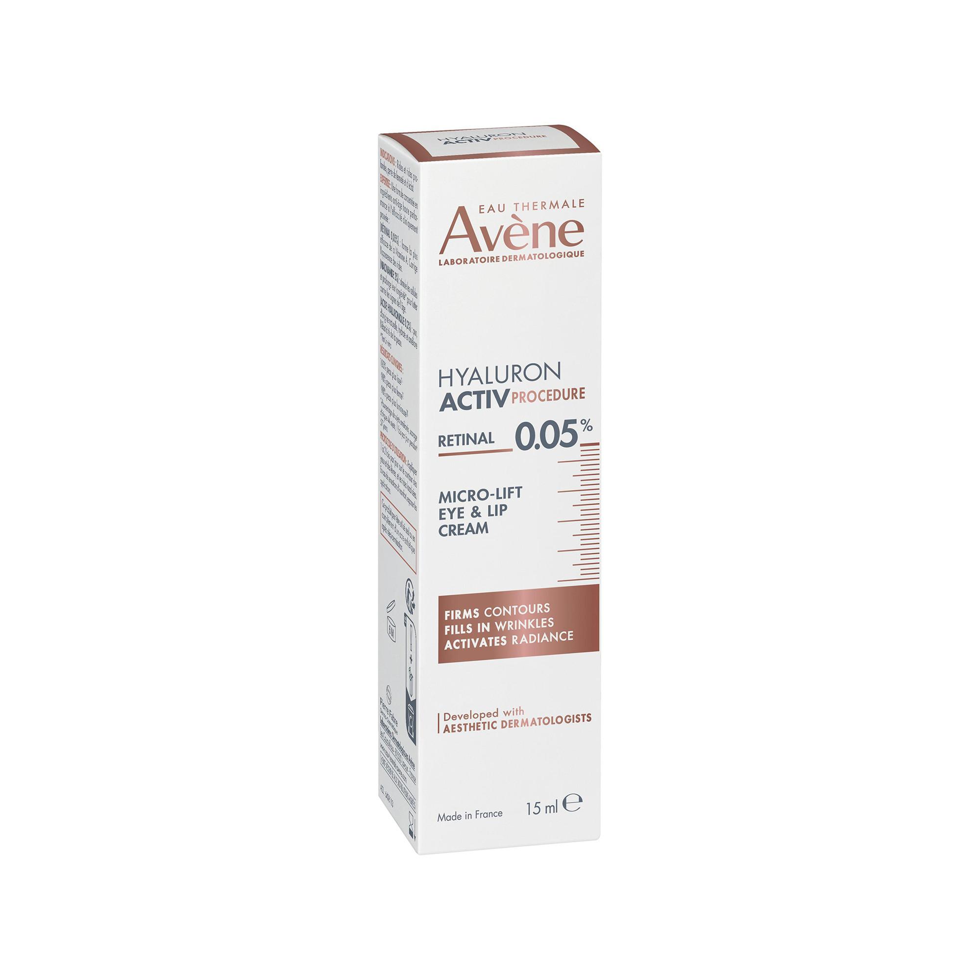 Avene  Hyaluron Activ Procedure Micro-crème pour les yeux et les lèvres  