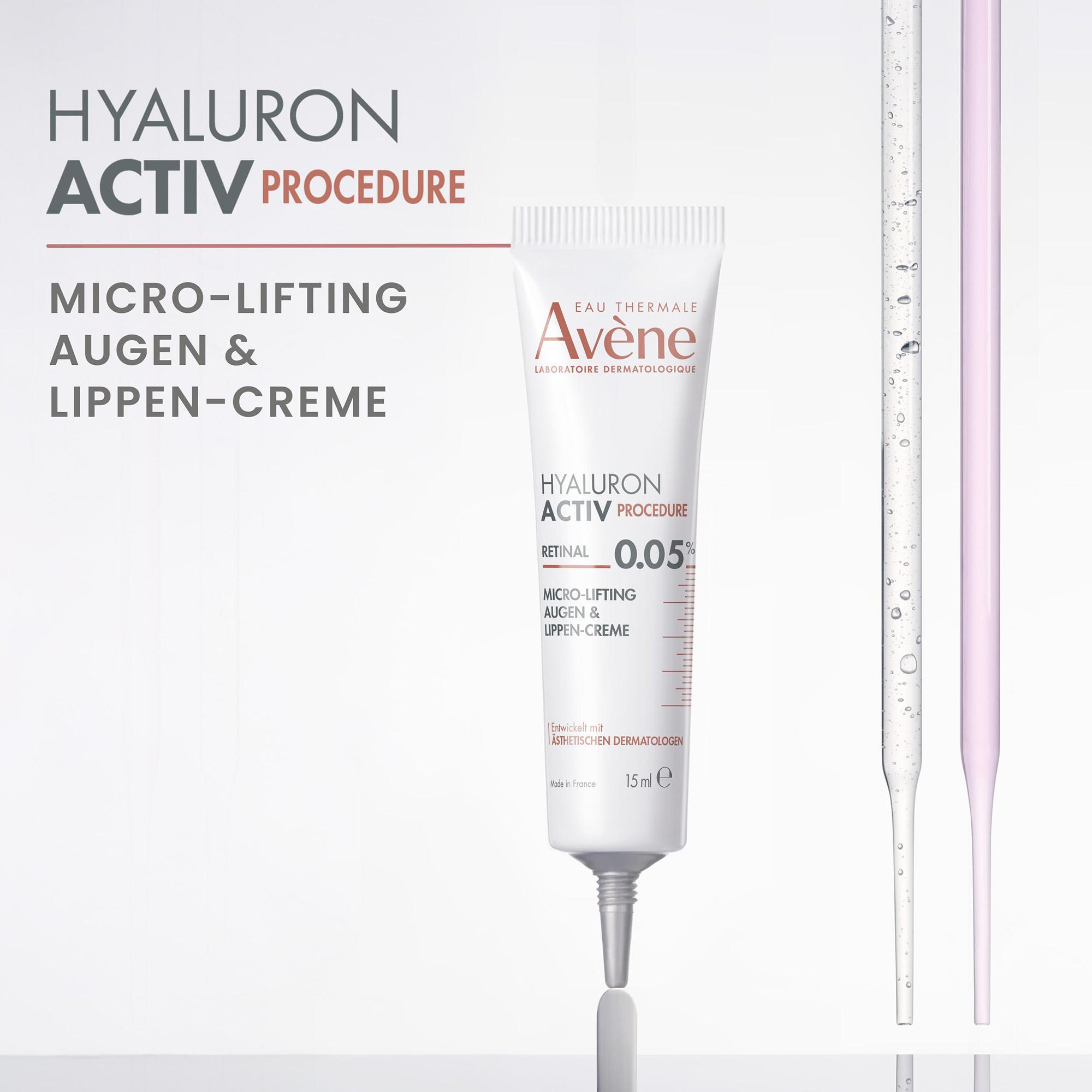 Avene  Hyaluron Activ Procedure Micro-crème pour les yeux et les lèvres  