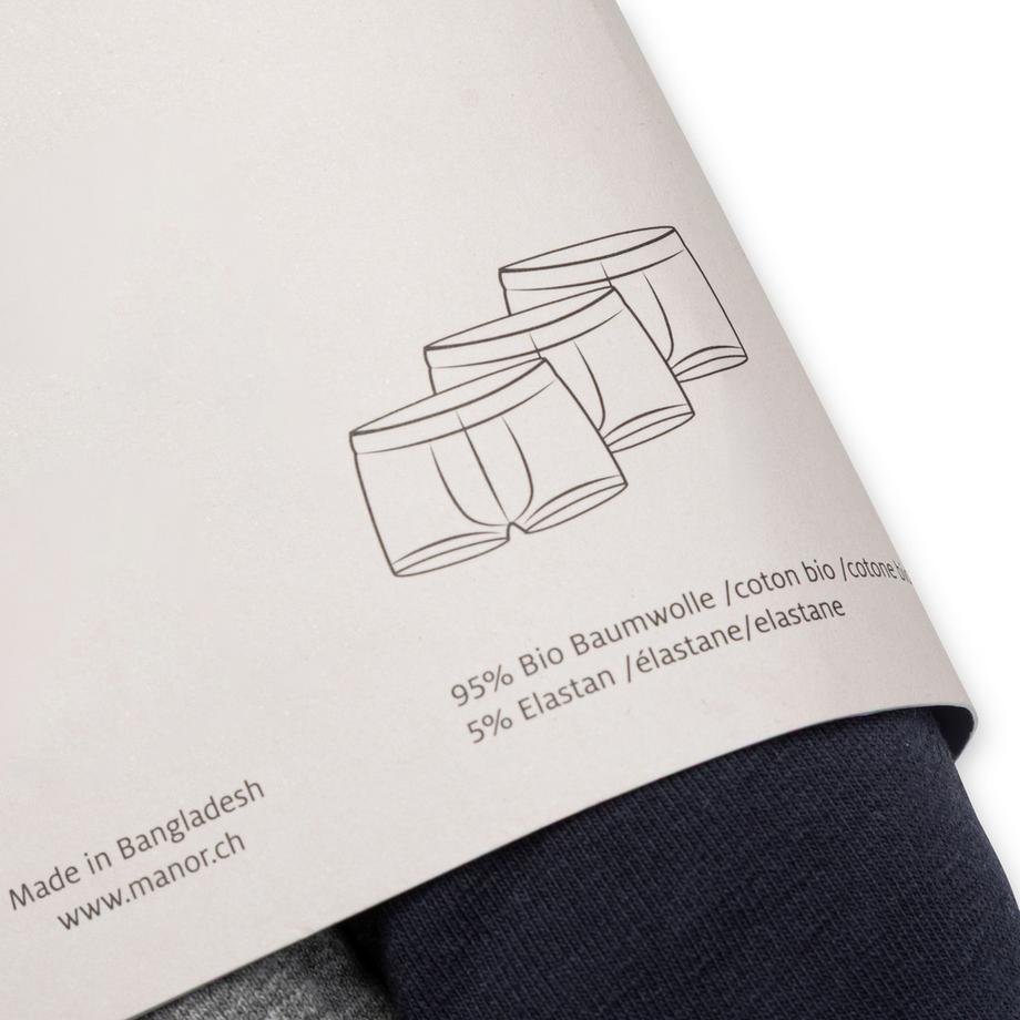 Manor Man Boxer Confezione da 3  