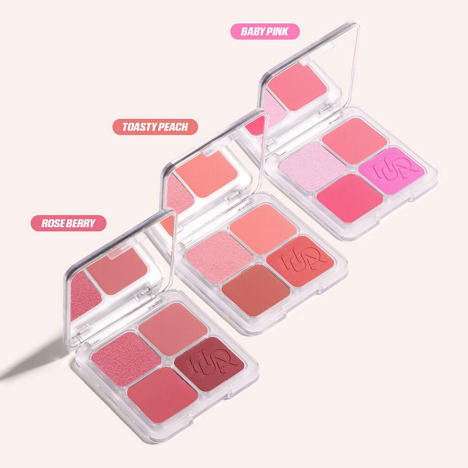 Huda Beauty  Blush Filter Blurring Blushlighters Palette - Blush und Highlighter-Palette 