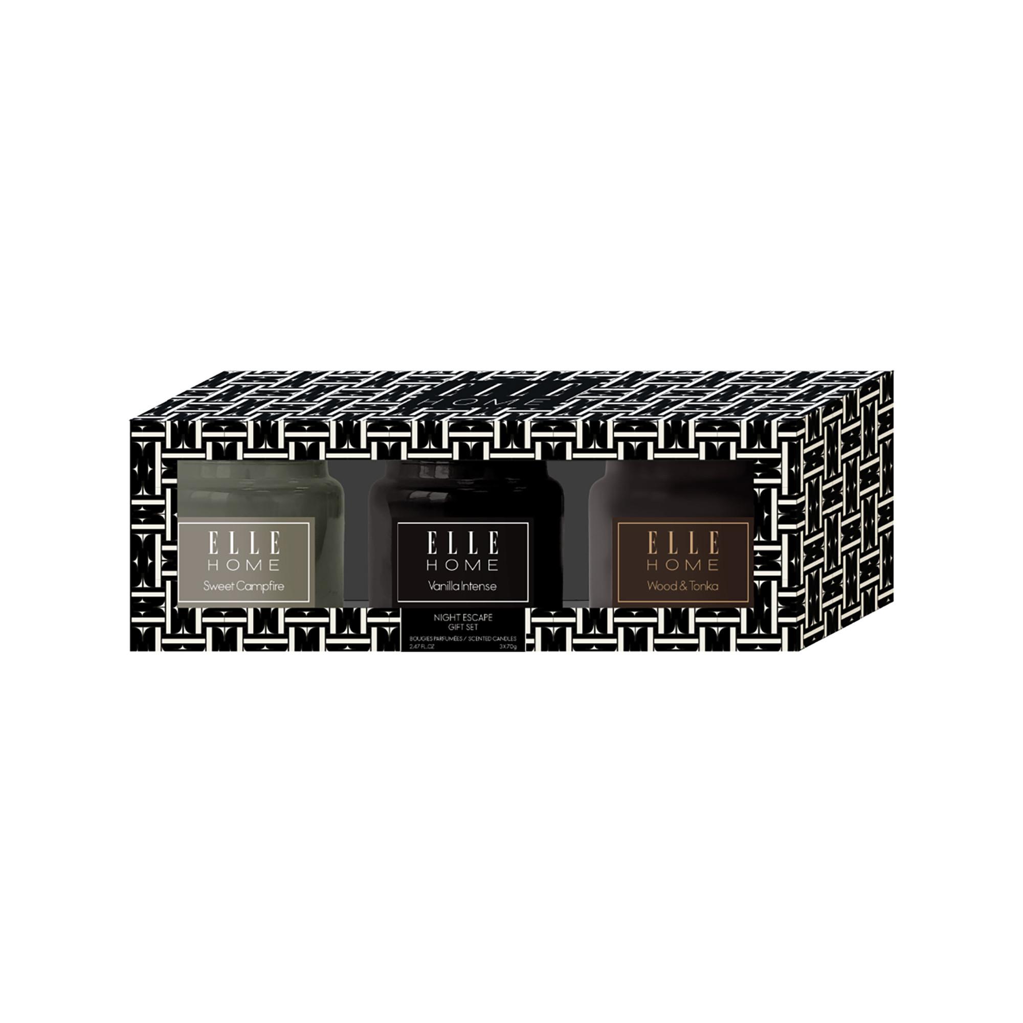 ELLE Set de bougies parfumées Night Escape  