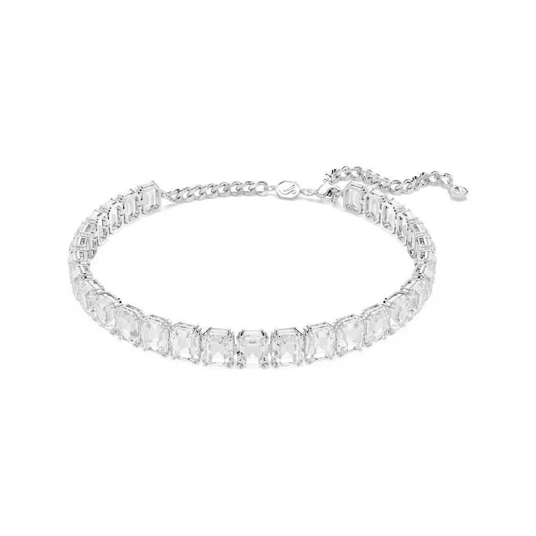 Swarovski - Halskette, Millenia, S, Silberfarben
