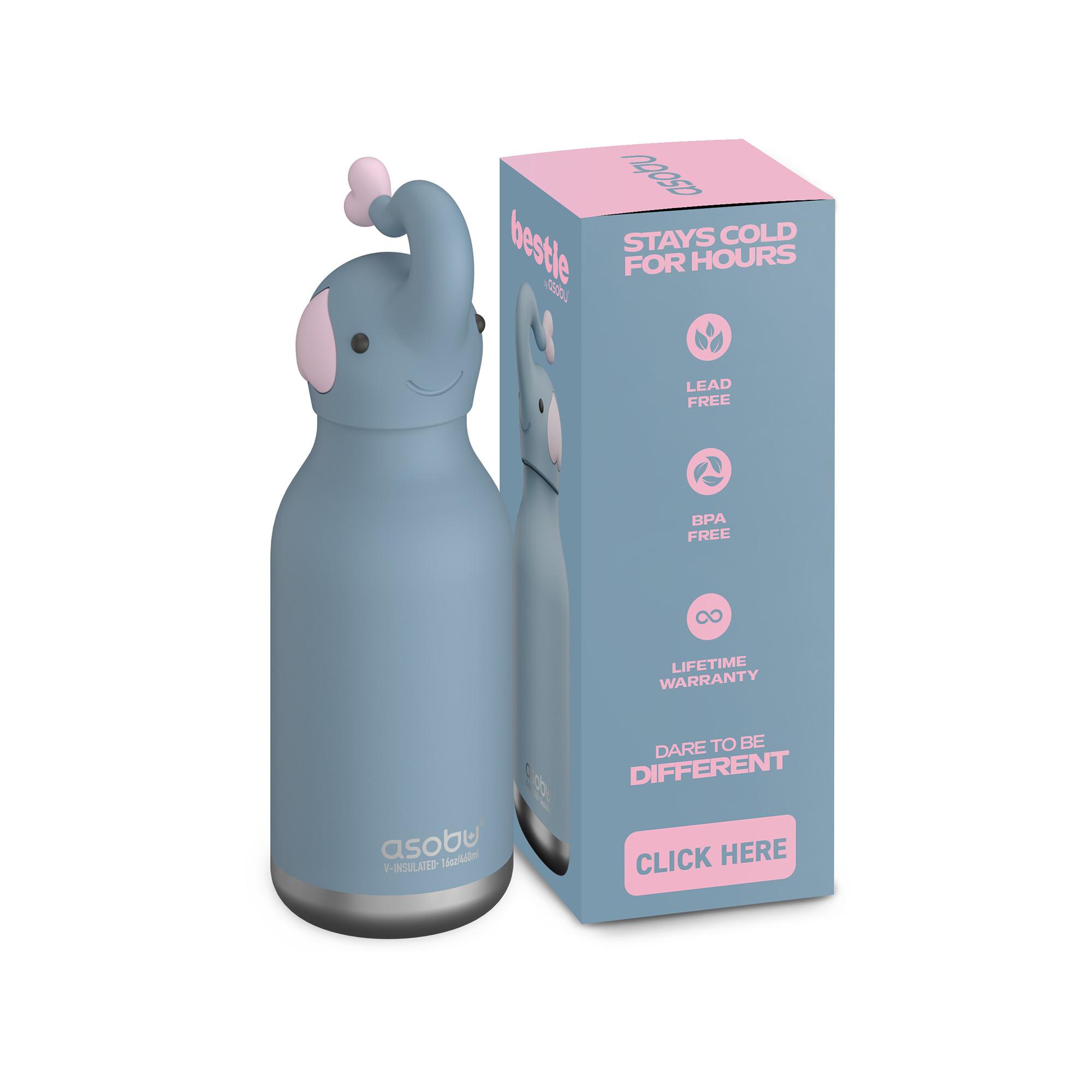 Asobu Isolierflasche Bestie Bottle Elephant 