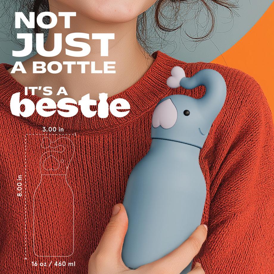 Asobu Bottiglia isolante Bestie Bottle Elephant 