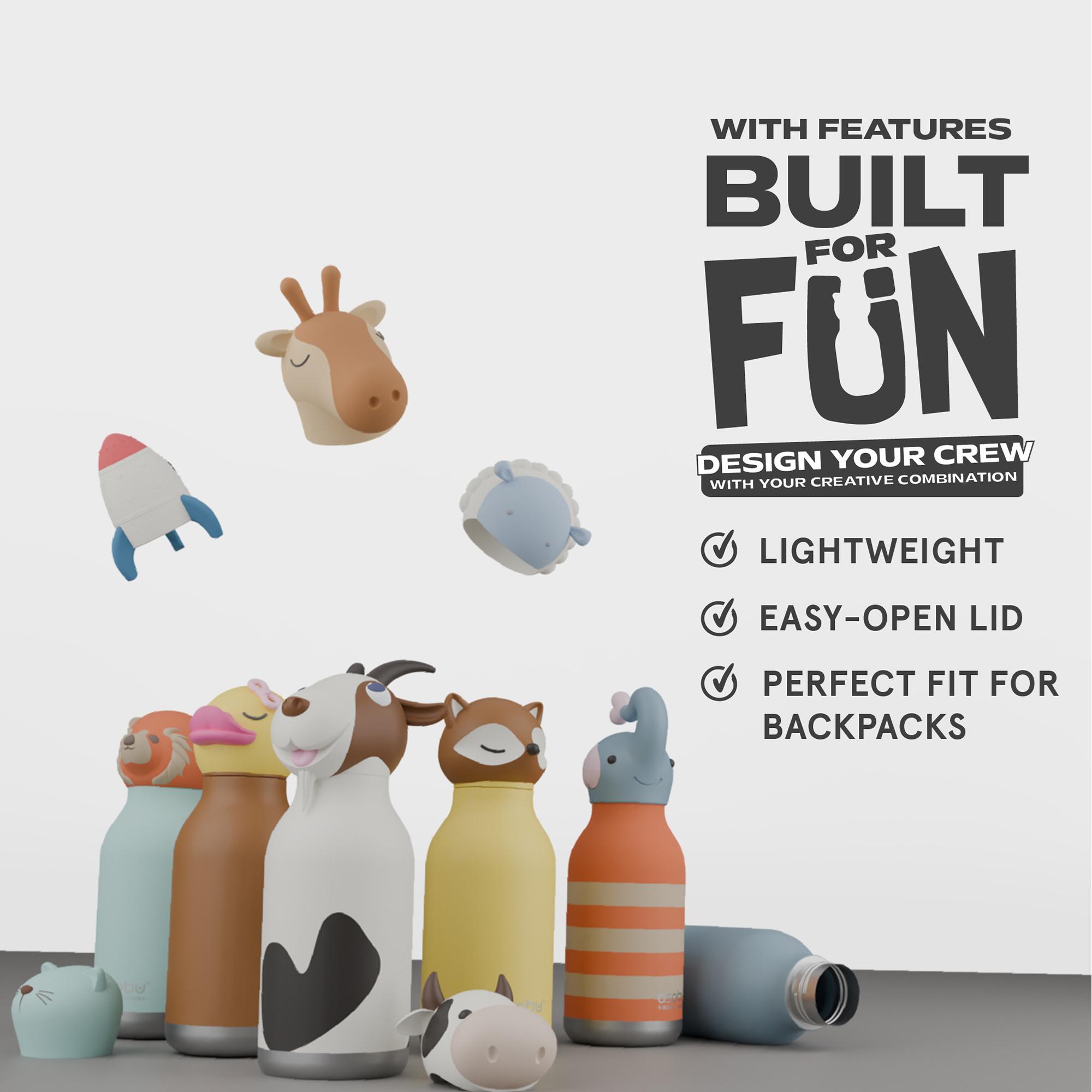 Asobu Isolierflasche Bestie Bottle Elephant 