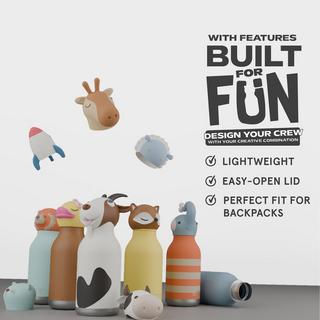 Asobu Isolierflasche Bestie Bottle Elephant 