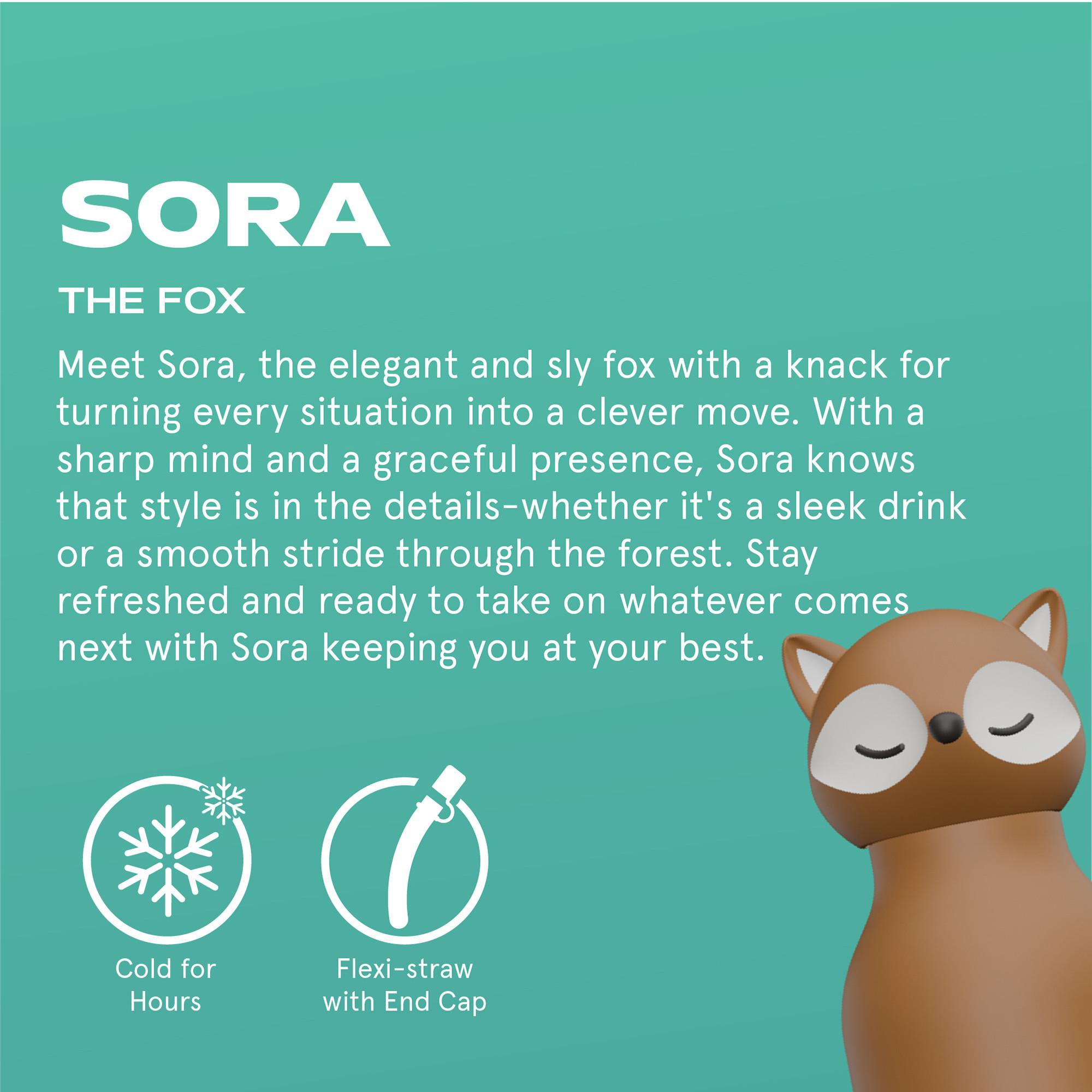 Asobu Isolierflasche Bestie Bottle Fox 