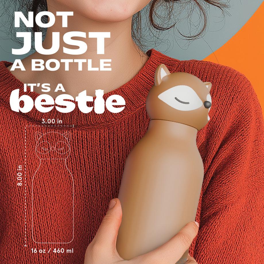 Asobu Isolierflasche Bestie Bottle Fox 