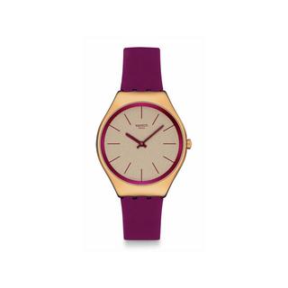 swatch SKIN IRONY ALPINE BERRY Analoguhr 