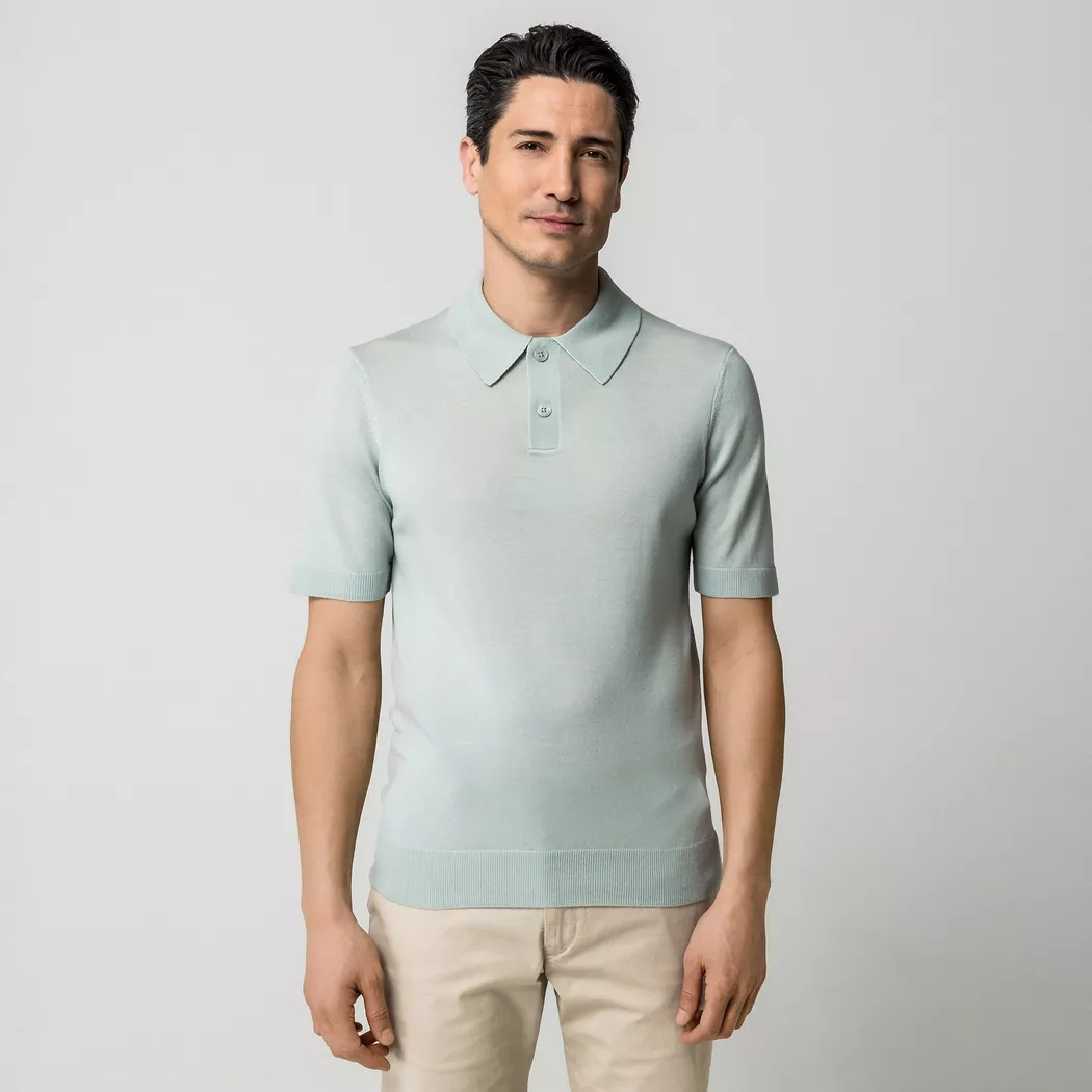 Manor Man - Polo Shirt, für Herren, Khaki, Größe XL
