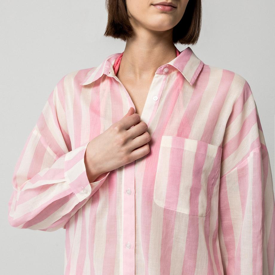 Manor Woman Ensemble Top et Short Rayé  
