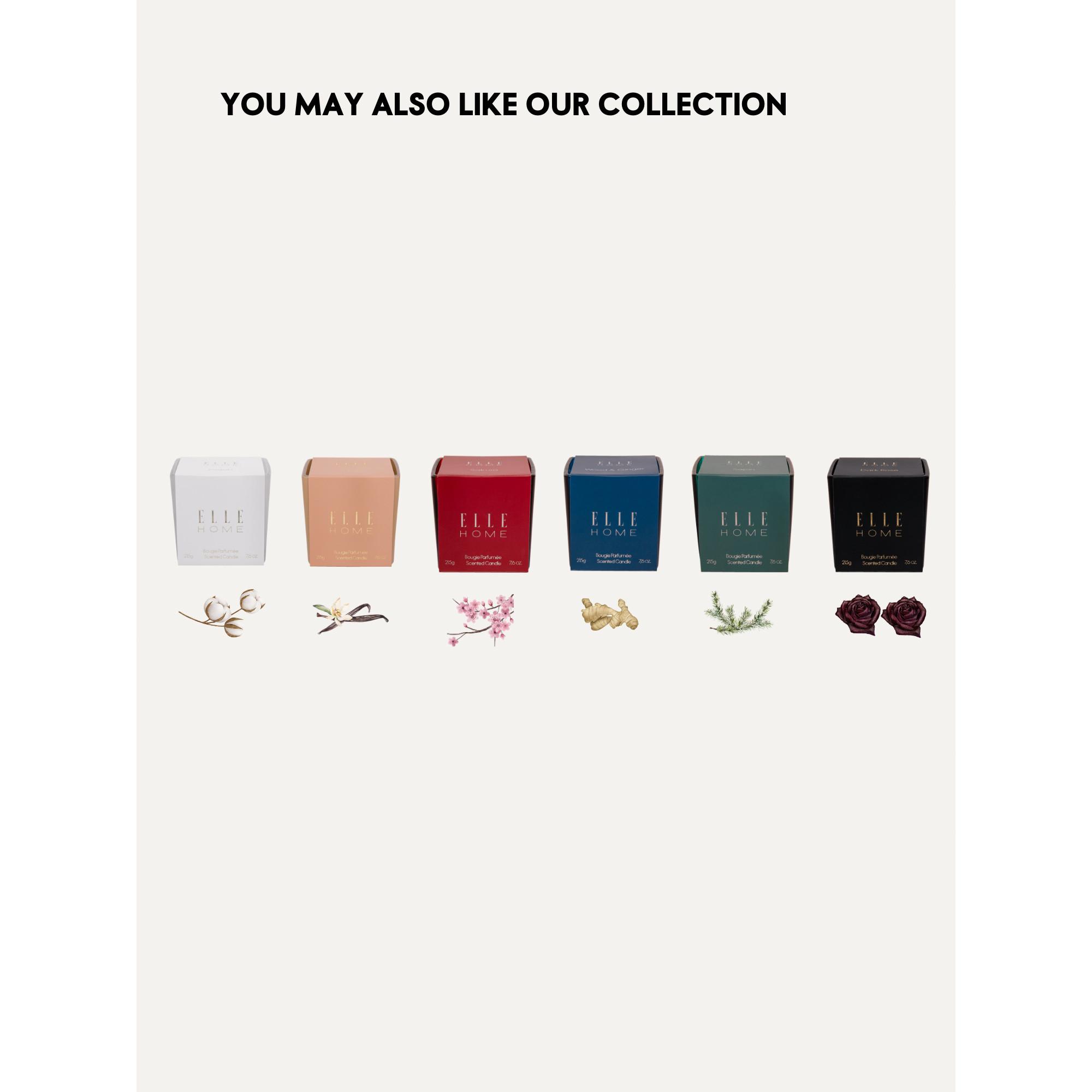 ELLE Bougies parfumées Vanilla  