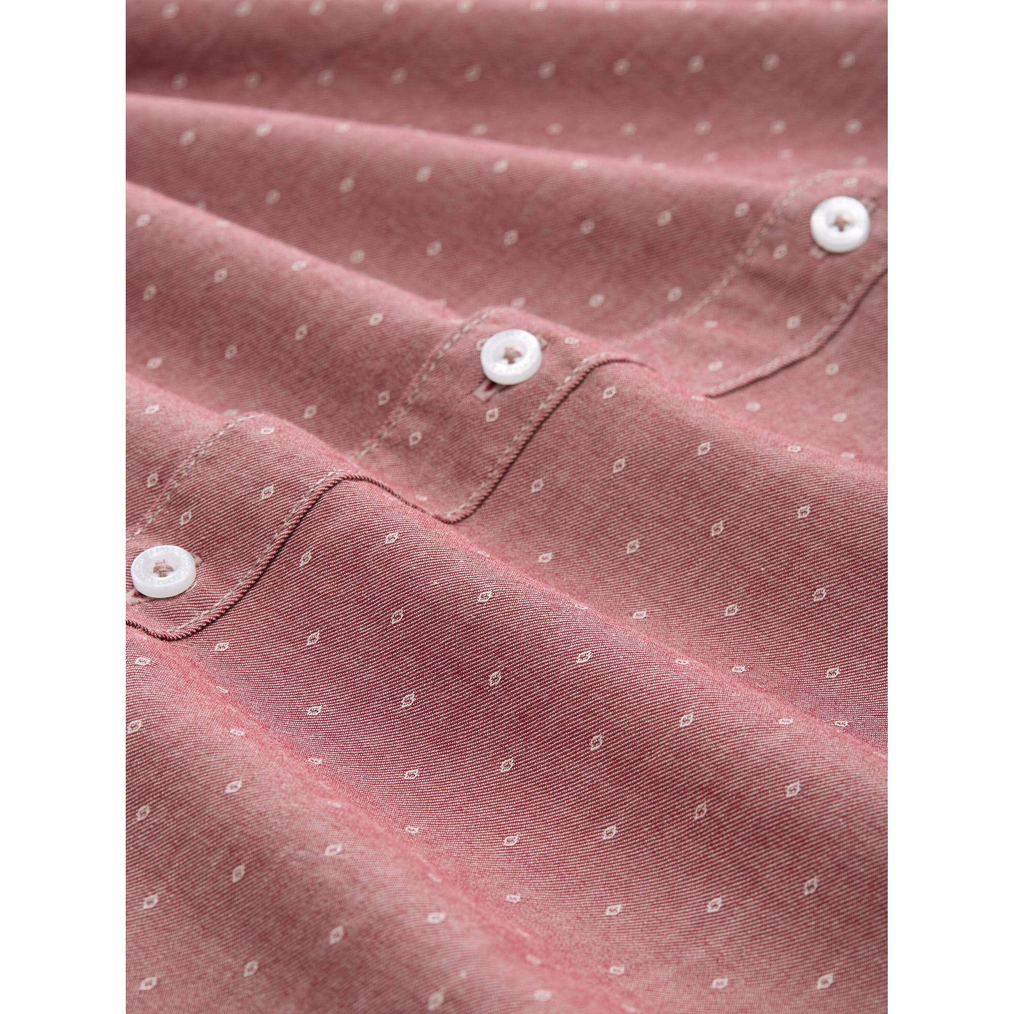 TOM TAILOR Langarm Hemd mit geometrischem Muster  