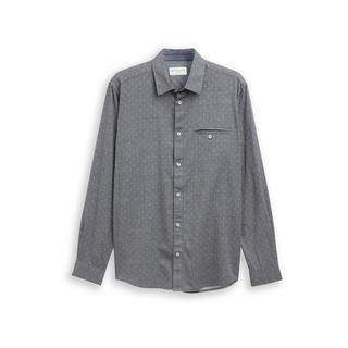 TOM TAILOR Langarm Hemd mit geometrischem Muster  