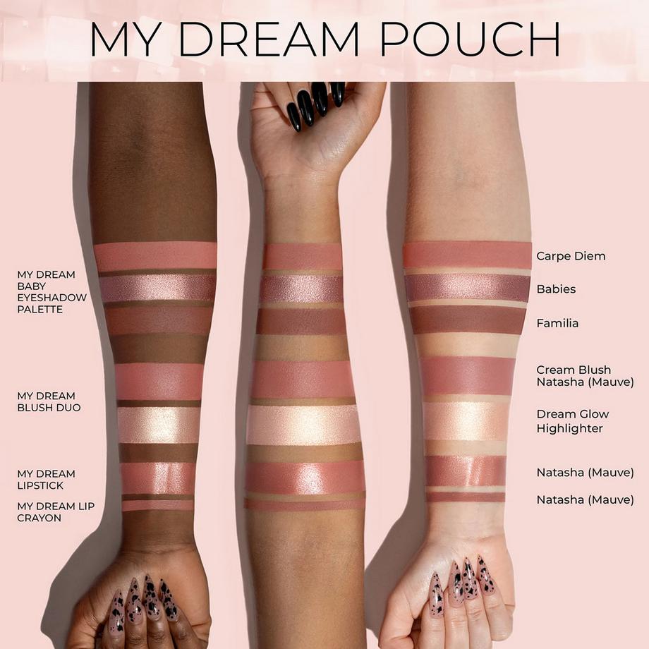 NATASHA DENONA  My Dream Pouch - Édition Limitée - Coffret de fête complet pour le visage 