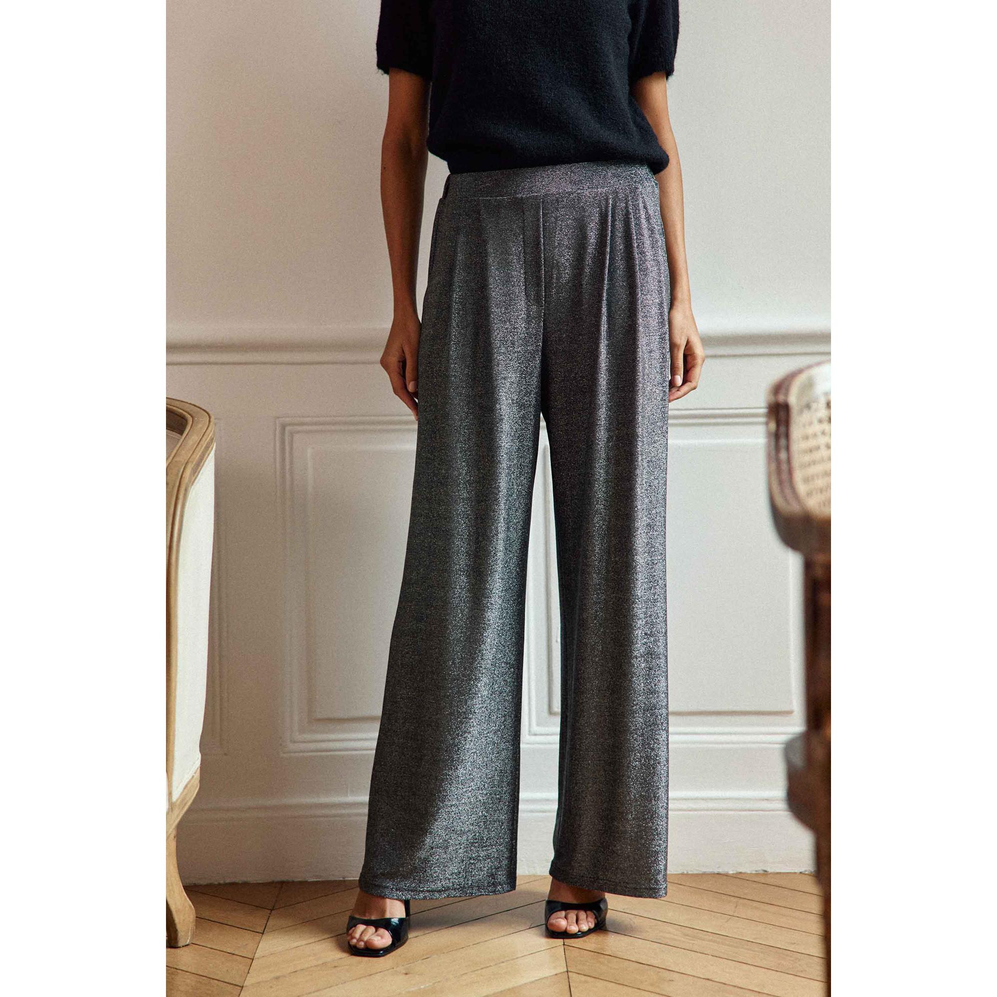 La Petite Etoile Pantaloni Larghi Fantasia Floreale  