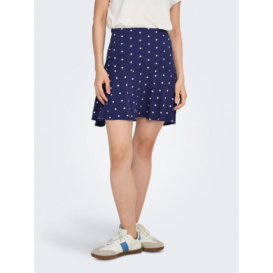 ONLY Gepunkteter Minirock  