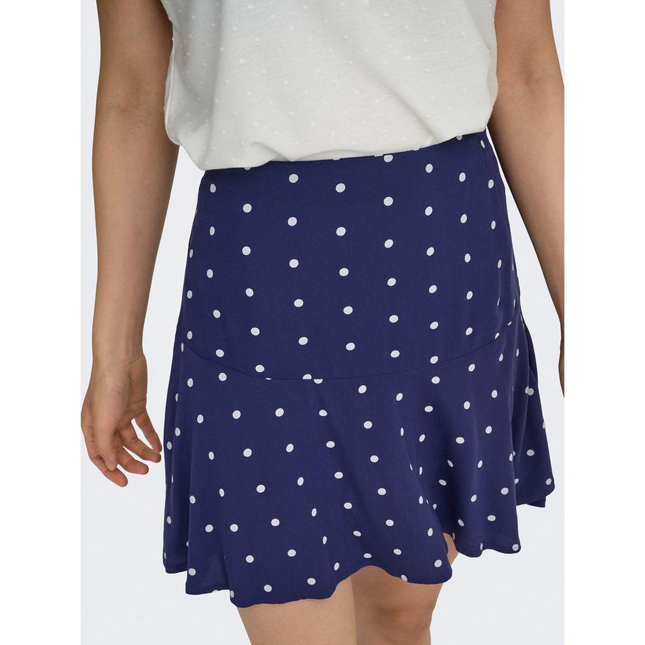 ONLY Gepunkteter Minirock  