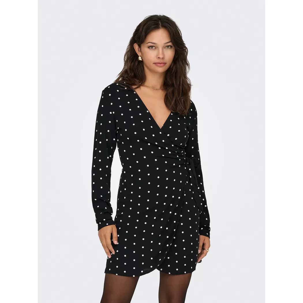 Only - Kleid, für Damen, Schwarz, Größe M
