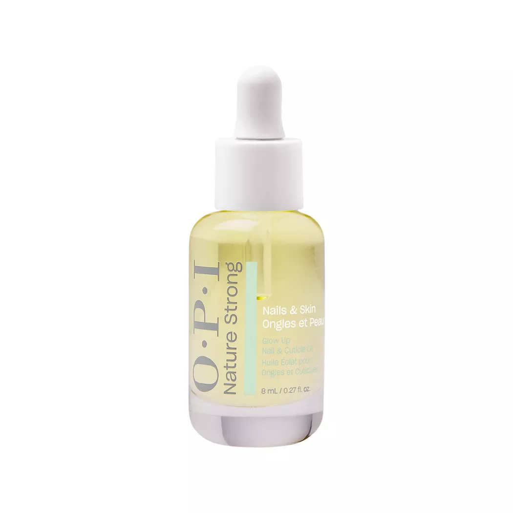 OPI - Nature Strong Nails & Skin Glow Up Nail & Cuticle Oil - Olio per unghie nutriente e lenitivo, 8 ml
