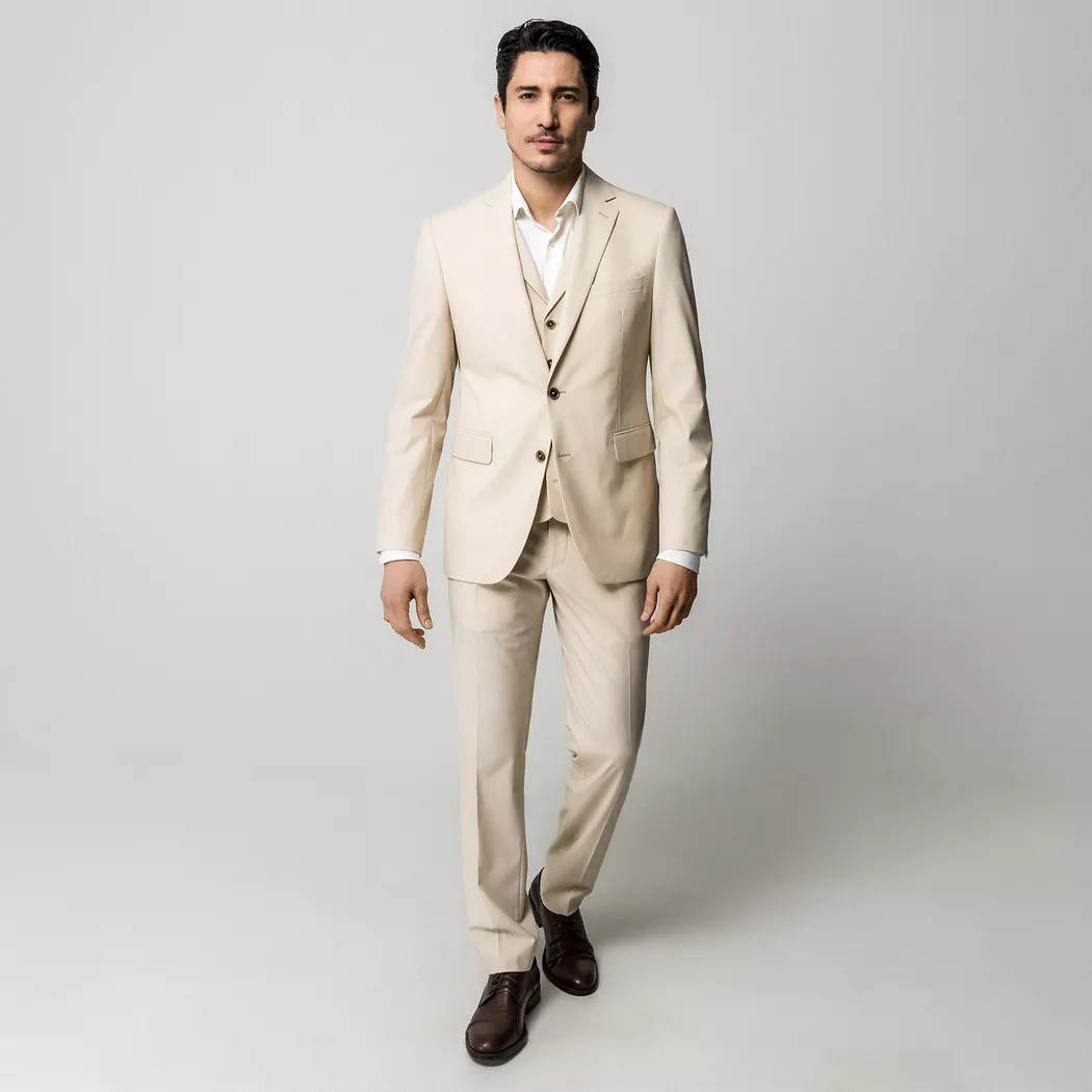 Manor Man - Blazer, für Herren, Beige, Größe 52