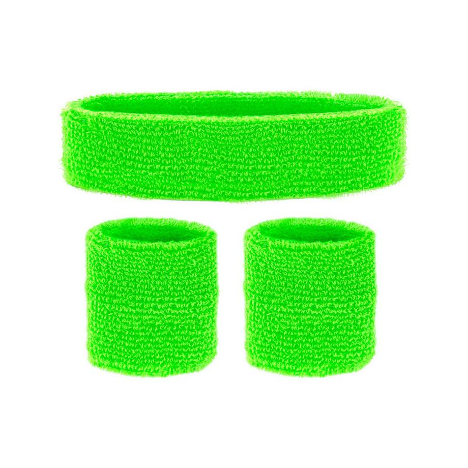 Bracelets éponge verts