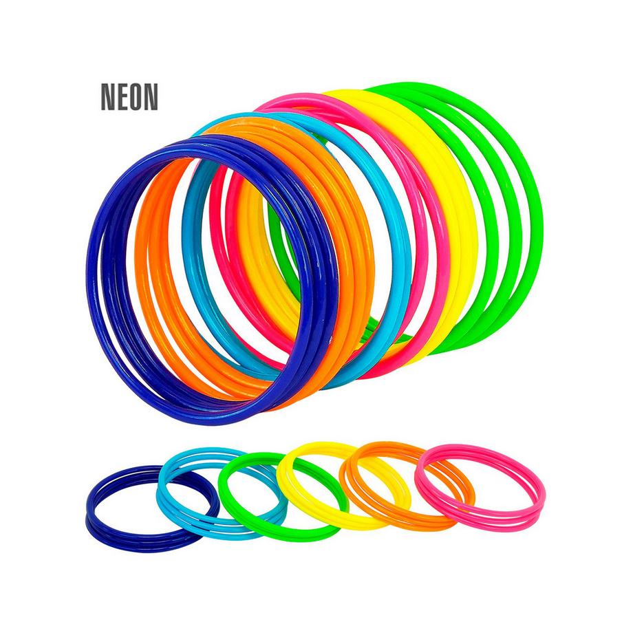 Bracelets néon 18 pièces