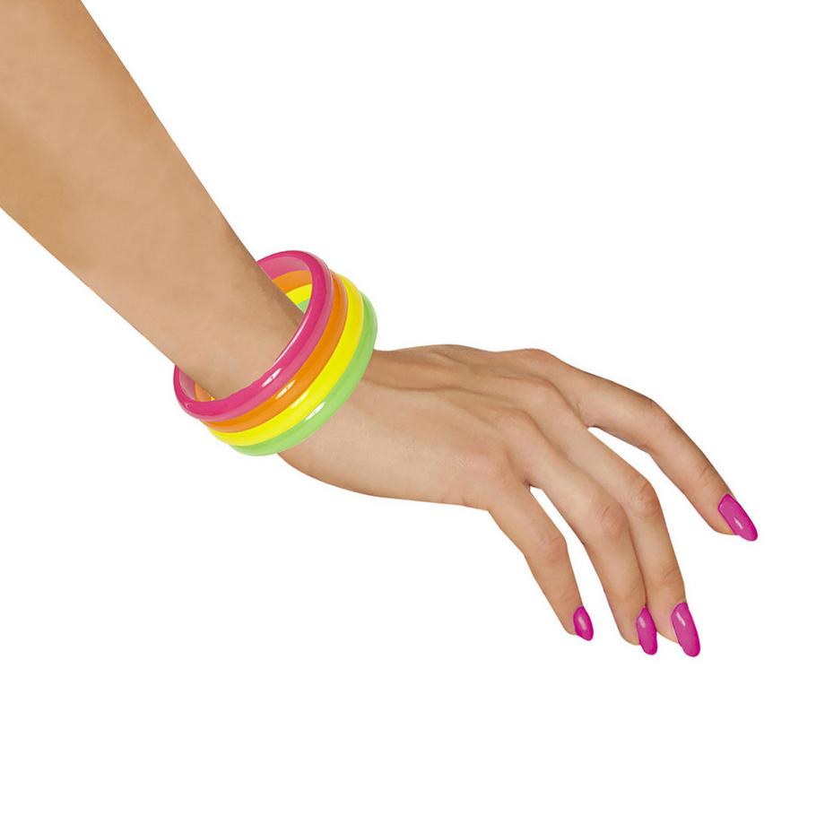 Widmann  Neon Armbänder 4 Stück 