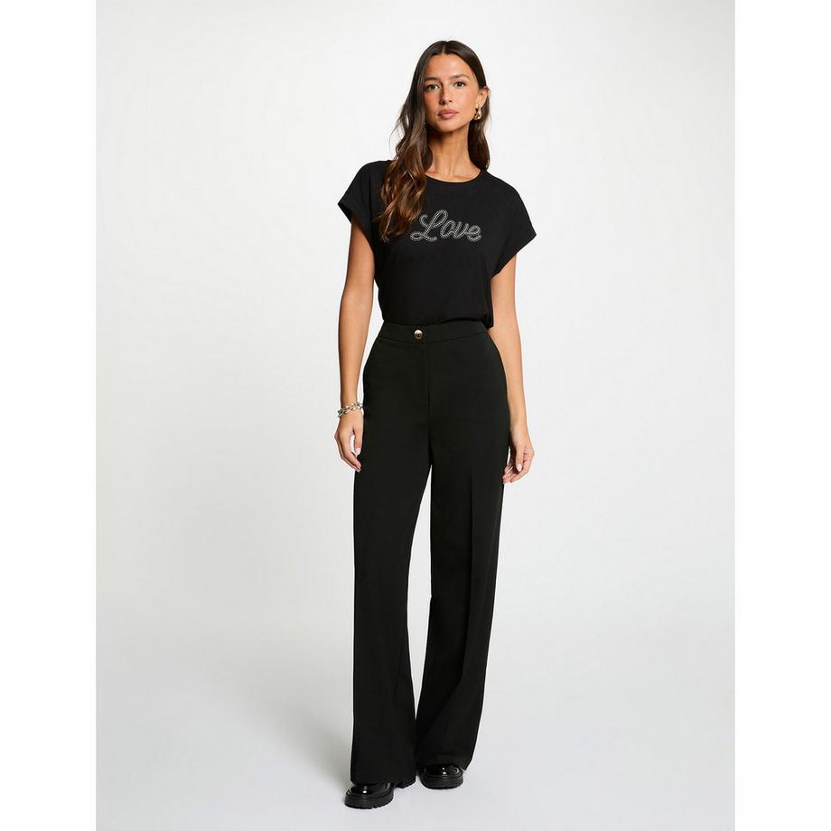 MORGAN T-Shirt Love Print  