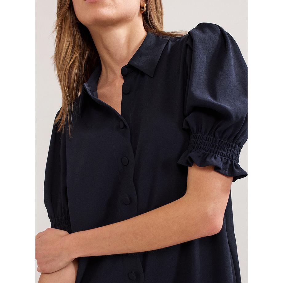 Phase Eight Robe Mini Manches Bouffantes  