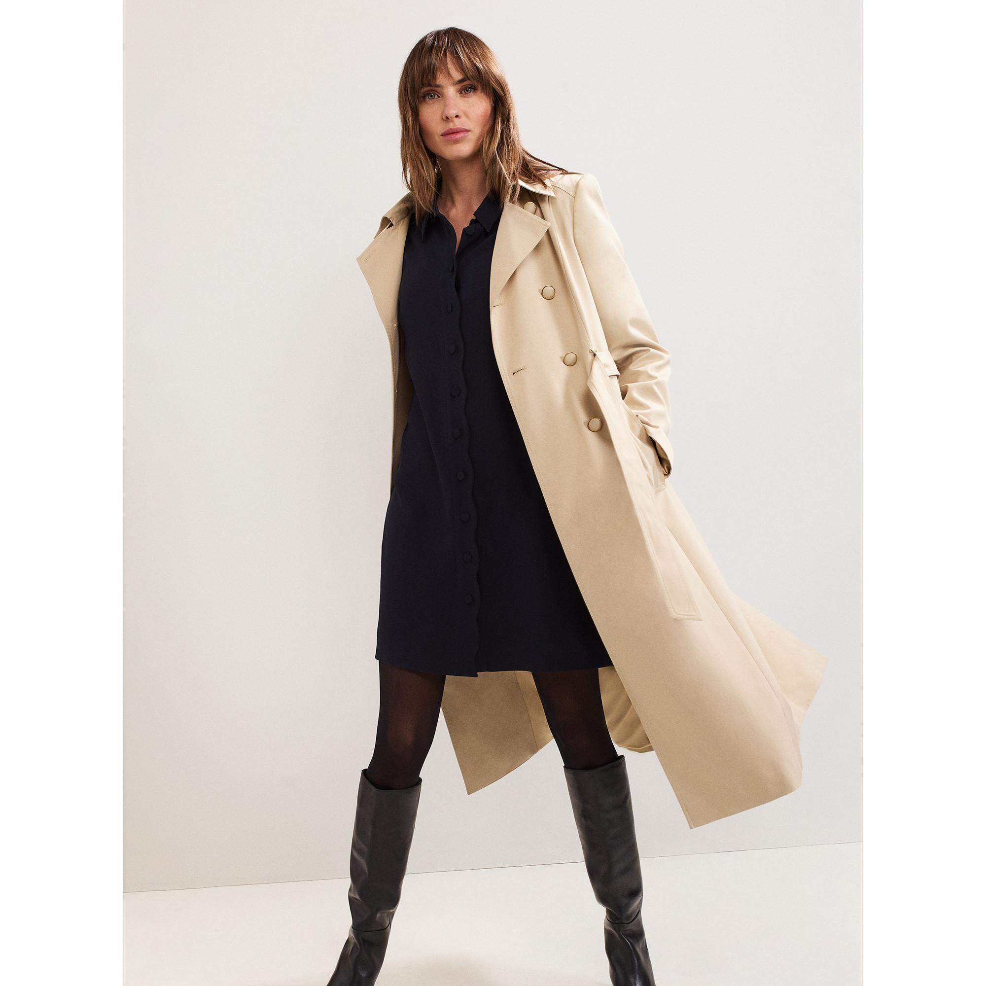 Phase Eight Abito Mini Maniche a Sbuffo  