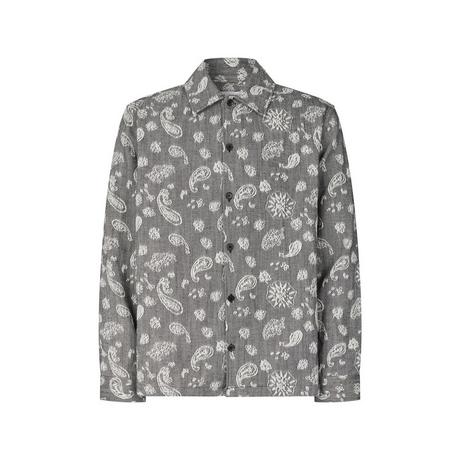Samsøe Samsøe Sakastor X-Overshirt Paisley Muster Langarmhemd  