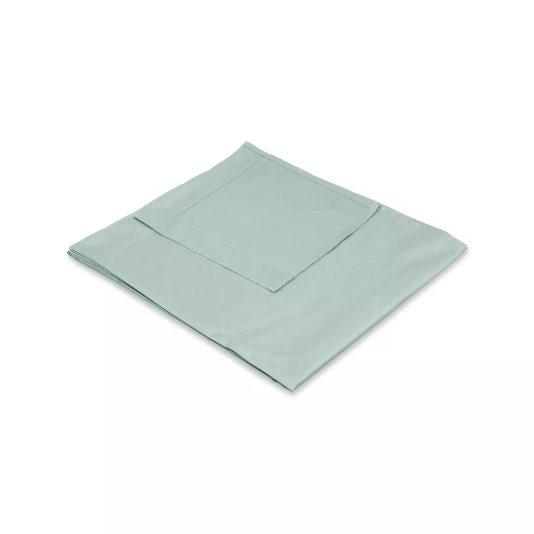 Manor - Oberleintuch, Sateen Luxe Oberleintuch, 240 x 260 cm, Gletscherblau