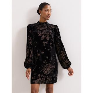 Phase Eight Florales Samt Mini Kleid  