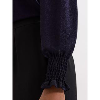 Phase Eight Top mit Rüschenkragen  