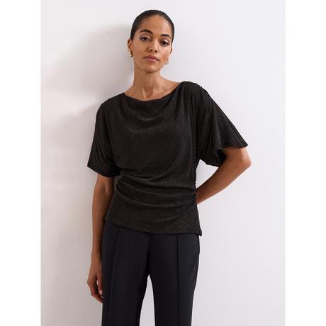 Phase Eight Martha Glitzer Kurzarm Top  